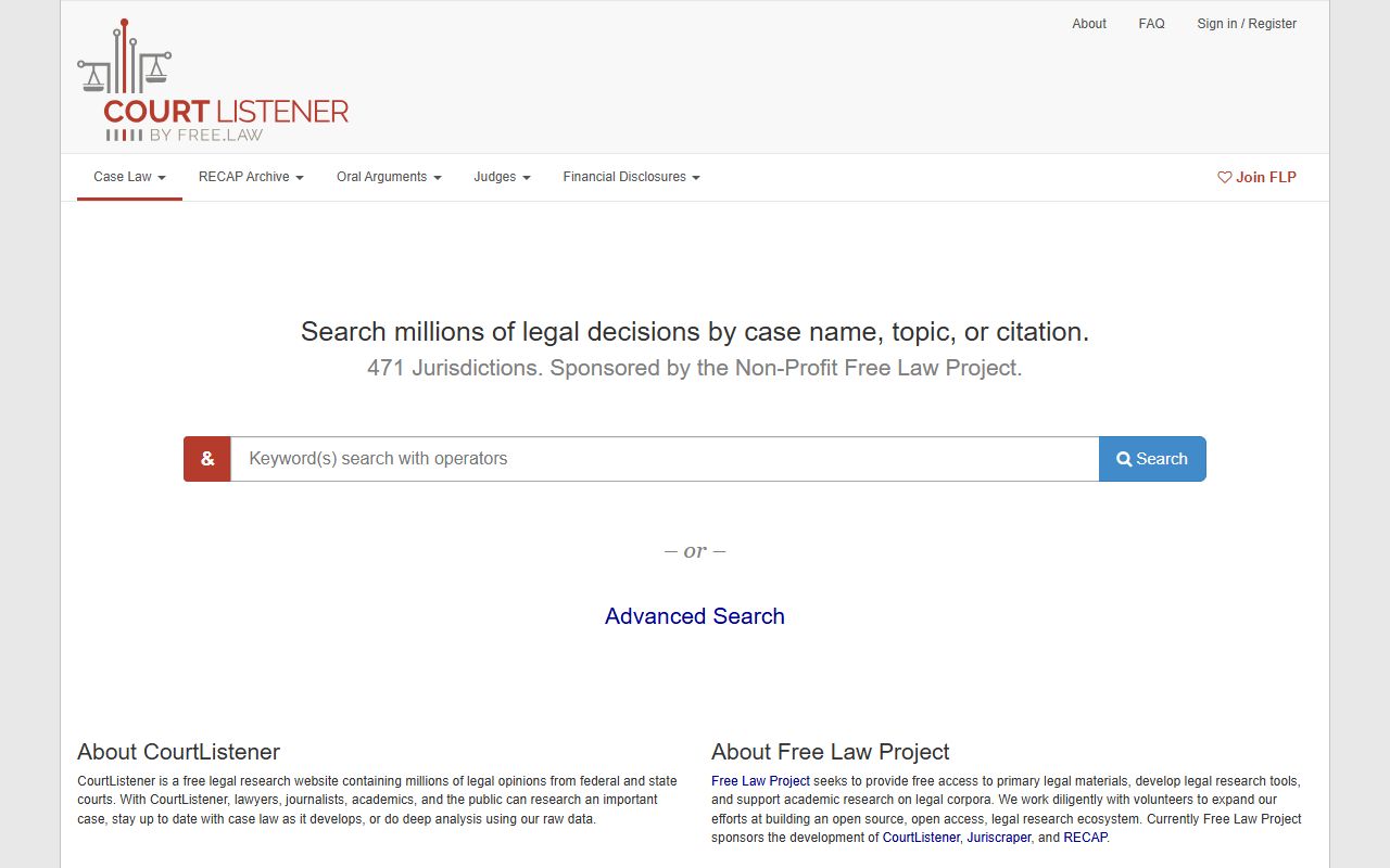 Clarke County probate records and CourtListener free court records resource